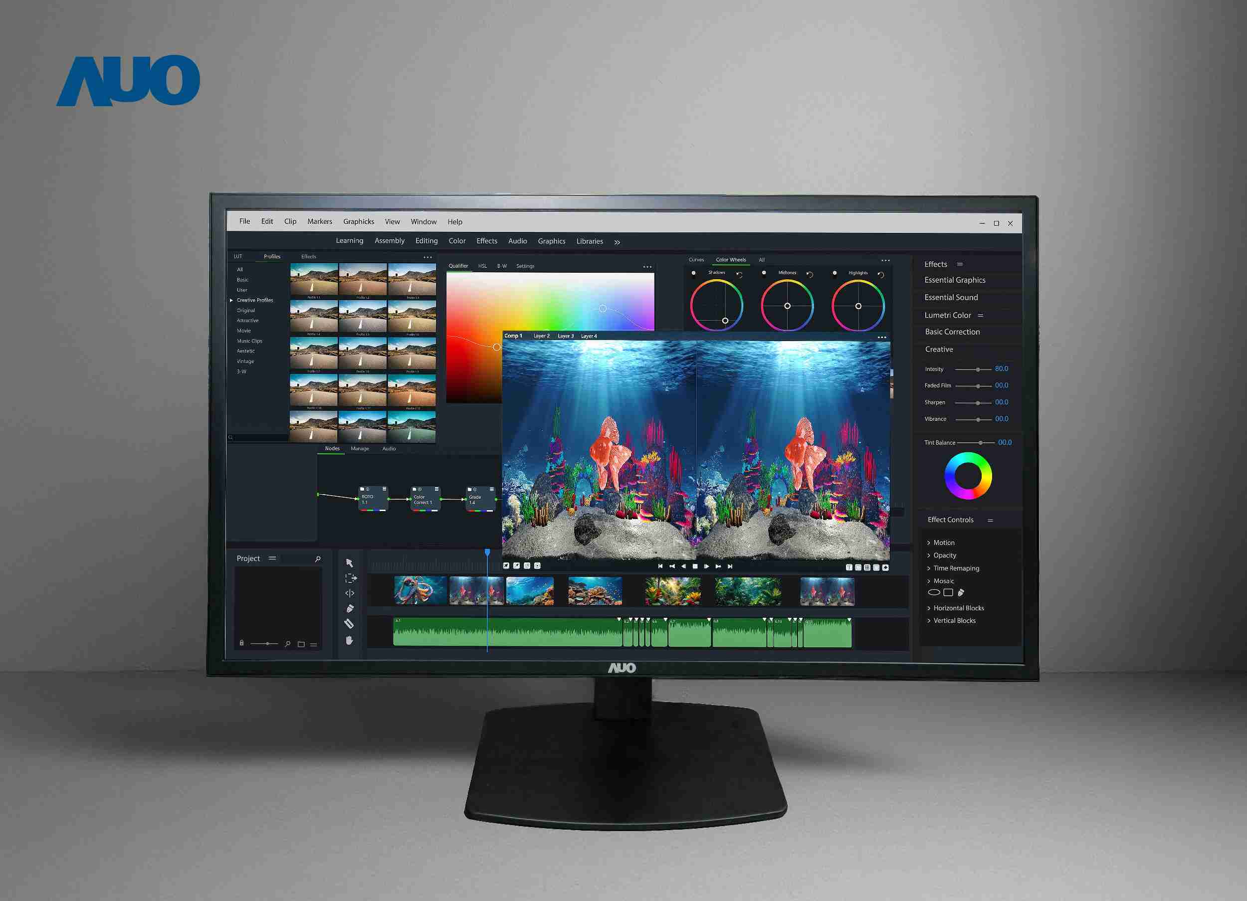 william威廉中文官网开发32吋2D/3D专业桌上型显示器，，，，拥有8K4K超高分辨率，，，，并以低串扰算法优化3D显示效果，，搭载自动眼球追踪功能，，，，能实时调整3D图像，，，，进行实时2D与3D无缝共存窗口，，，提供图像设计工作者突破二维接口的崭新工作氛围与效率